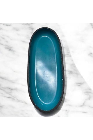 Dekor Dekoratif Tepsi Şık & Modern , Mum Kasesi, Orta Sehpa Obje Çok Amaclı Kase 3