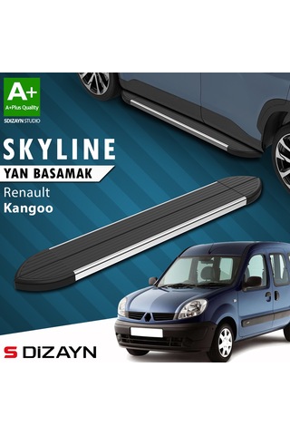 S-dizayn Renault Kangoo Skyline Krom Yan Basamak 183 Cm 1998-2007 A+ Kalite