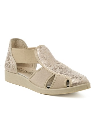 Beıge Sneaker Günlük Kadın 169 Green Life Stretch Women's Footwear Beige Null Bej