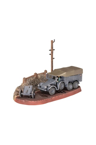 Revell Starter Kit Askeri Krupp Protze Kfz 69 With 3,7cm Pak 73344