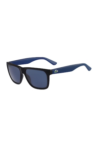 Lacoste L732s 001 56 Erkek Dikdörtgensiyah Kemik Güneş Gözlüğü