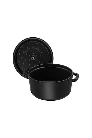 STAUB La Cocotte Derin Döküm Tencere 24 Cm Siyah