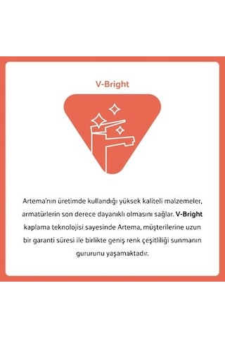 V-bright Kaplamalı Tezgah Üstü Montaj İçin Eviye Bataryası Açık Gri