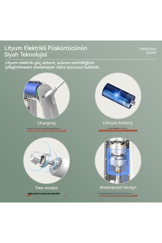 Airron Eternal Luck Elektrikli Sulama Kovası Bahçe Malzemeleri 2.5 L