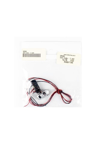 Cp Model 1/200 Ölçek, Işıklı Araba Maketi- 2 Adet-32936