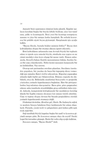 E. L.'nin Grinin Elli Tonu Üzerine Yazdığı Roman - 400 Sayfa