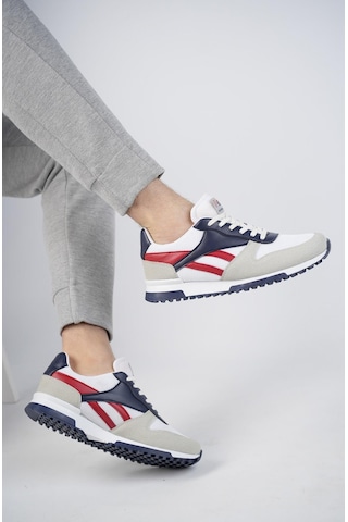 Muggo Elvis Unisex Ortopedik Günlük Garantili Yürüyüş Koşu Sneaker Spor Ayakkabı 001