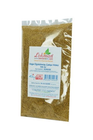 Lokman Doğal Öğütülmüş Çakşır Kökü 100 G