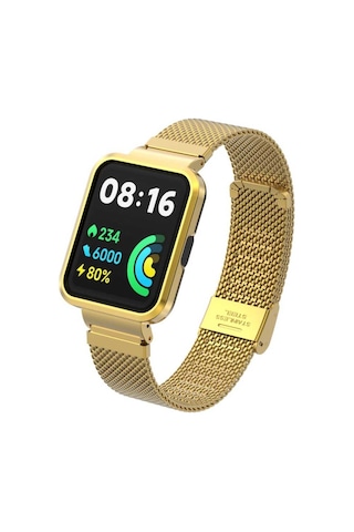 Xiaomi Redmi Watch 2 Lite Zore Krd-66 Metal Kordon (551171442)