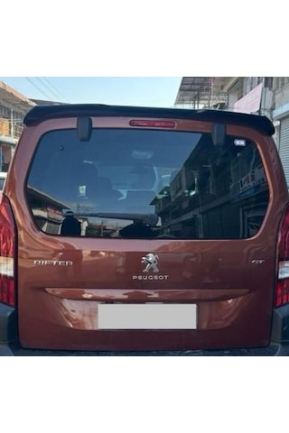 Peugeot Rıfter Spoiler Arka Rüzgarlık Parlak Siyah Boyalı