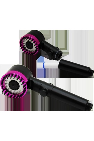 River World Duş Başlığı Filtreli 3 Modlu Pembe Çok Renkli