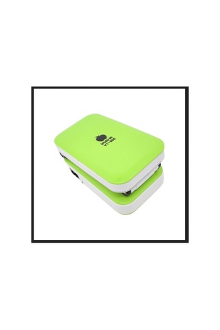 Yeşil Renk Portatif Katlanabilir Şarjlı Masa Lambası Taşınabilir Kamp Lambası Kitap Okuma Lambası Çok Renkli