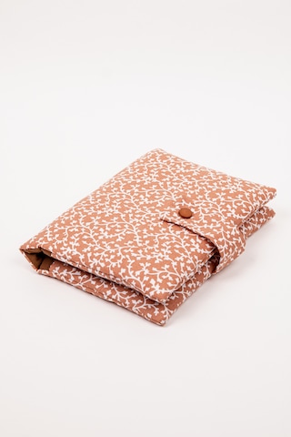 Kitap Ve Defter Kılıfı Çiçek Desenli Kumaş Organizer 19x26 Cm