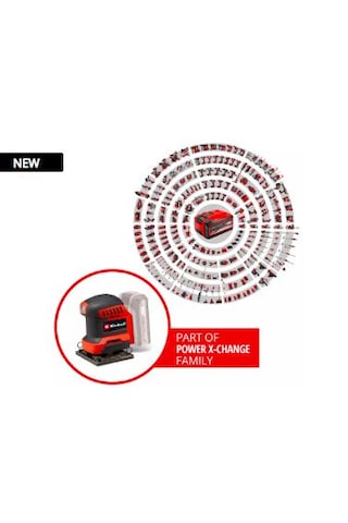 Einhell TE-OS 18/113 3X Li - Solo Akülü Avuç içi Zımpara - 4460730