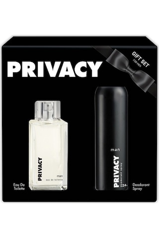 Privacy Erkek Parfüm EDT 100 ML + Sprey Deodorant 150 ML