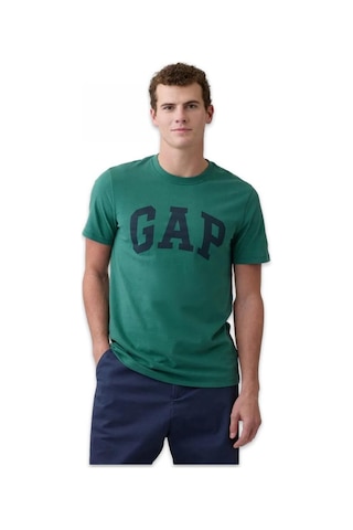 Gap 856659 V-v-everyday T Yeşil Erkek T-shirt-13602 Balsam