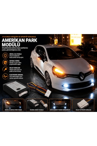 Peugeot 308 Ayarlı Amerikan Park Modülü 12v Sinyal Park Modülü