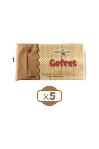Abdurrahman Tatlıcı Gofret Vanilyalı 5 x 200 G