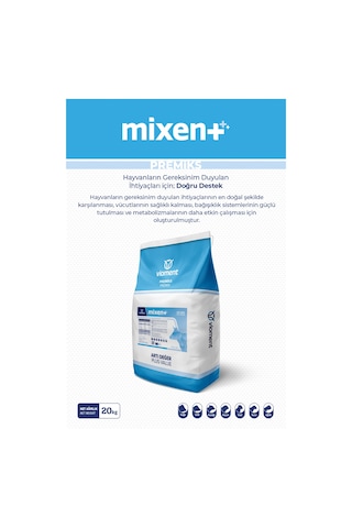 Vioment Mixent 20 Kg - Ruminant Hayvanlarda; Doğru Destek -