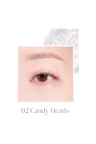 Dasique İnci Işıltılı Likit Glitter Starlit Jewel Liquid Glitter 02 Candy Hearts 02 Candy Hearts