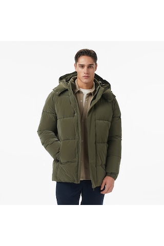 Nautica Erkek Yeşil Regular Fit Mont Düz J57043t Yeşil