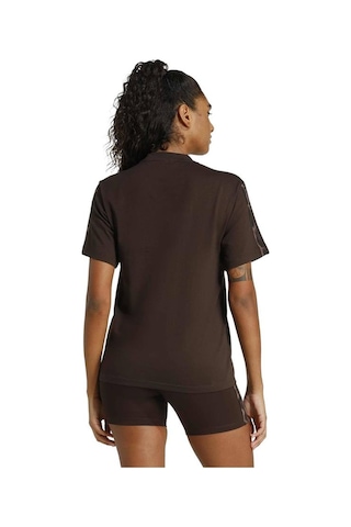Adidas W Aop 3s T Inf Kahverengi Kadın T-shirt Ke8830