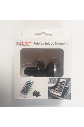 Carub Gümüş Mıknatıslı Telefon Tutucu
