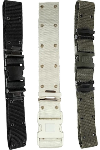 Kordak Siyah Delikli Outdoor Kemer