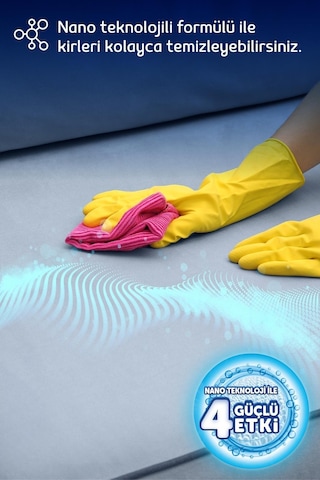 Fakir Nano Teknoloji İle Lavantalı Elde Yıkama Halı ve Koltuk Şampuanı 1 L