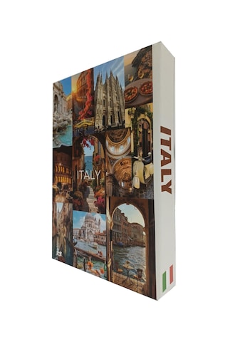 2029 -775 Italy Dekoratif Kitap Kutusu