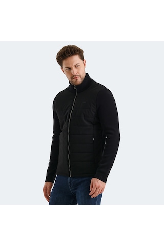 Slazenger BULLS Erkek Siyah Mont & Kaban