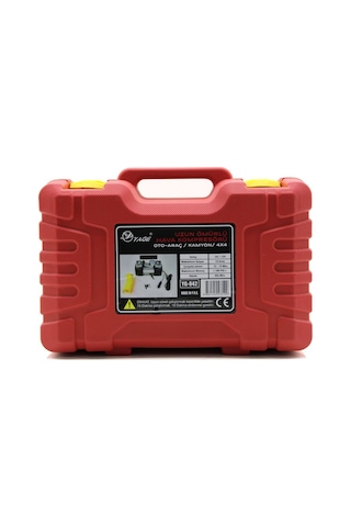 Yage Yg-842 Hava Kompresörü Dc/12v 15amp 150psı Araç Fenerli Çift Silindir Bar Göstergeli Oto