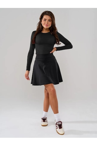 Mgm Yazlık Şort Etek Spor Tenis Ve Okul İç 444588580 Siyah