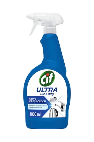 Cif Yüzey Temizleyici Ultra Hız Banyo Sprey 1000 ML