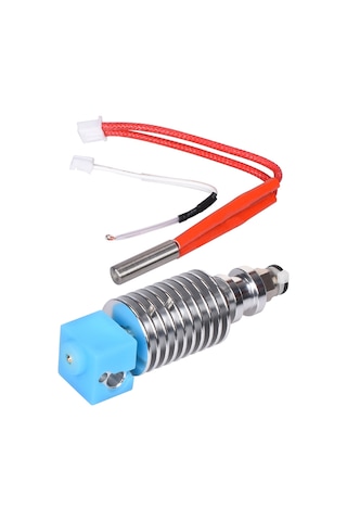 Dofolink V5 Isıtma Ucu I3 Mega 3d Yazıcı Aksesuarı 12v 40w 1.75mm Filament İçin Gümüş