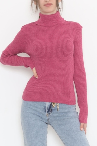 Buyers Butik - Balıkçı Yaka Body Fuşya - 7656.1319. 001