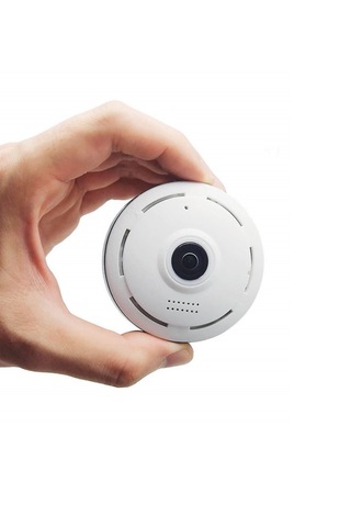 Wifi Balık Gözü Lensli Panoramik Gece Görüşlü Sesli Konuşma Özellikli Sesli Alarmlı Güvenlik Kamerası