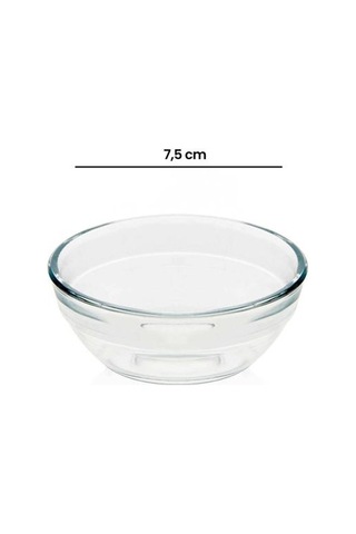 Vidrex Cam Kase - Şeffaf - 7,5 Cm Şeffaf
