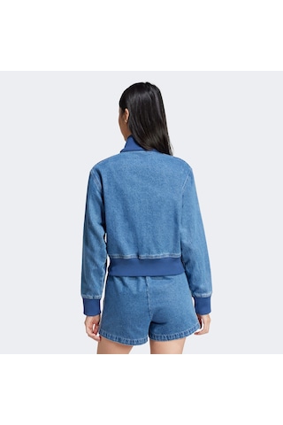 Adidas Denim Tt Kadın Mavi Ceket Jd2570 Lacivert