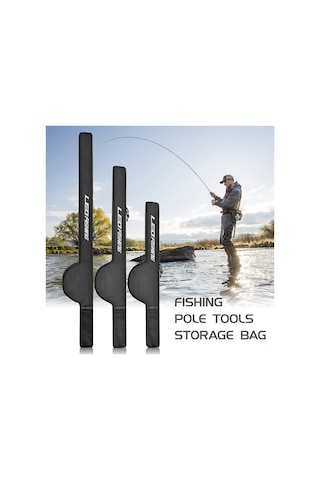 Folinda Leo 85cm Olta Korumalı Çanta, 1000d Oxford Malzeme, Hafif Tasarım Fishing Bag