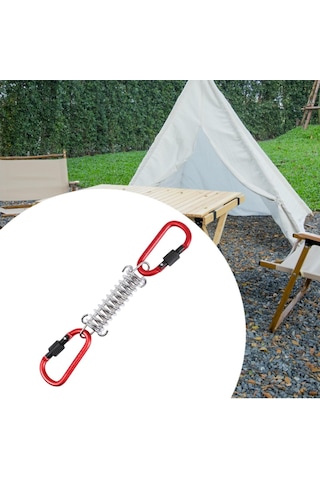 Dolıty Çadır Bahar Toka Ağır Düzenleyici Kırmızı Kırmızı