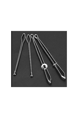 Yıwu 4 Ad Metal İplik Geçirici, Kolay Çekme İp Geçirici, Cımbızlı, Elastik Kemer Dikiş Aksesuarları