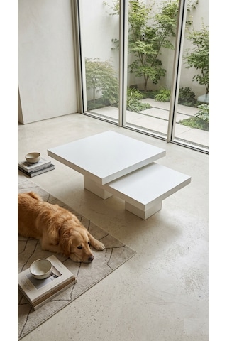 Most Marmoris %100 Mdf Orta Sehpa Set Evinize Teslim Aytaşı