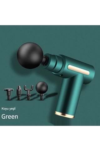 Jian Fan Elektrikli Fasya Tabancasımini Ev İterşimi Rahatlamak Kasıllı Servikal Masaj Mini Masaj Tabancasıkırmızı Kırmızı