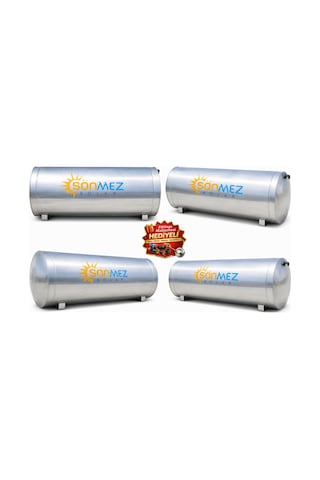 Solar Silindirik Galvaniz 1500 Lt Soğuk Su Deposu Güneş Enerjisine Uyumlu