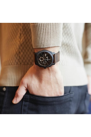 Fossil FS5251SET Erkek Kol Saati ve Bileklik Seti