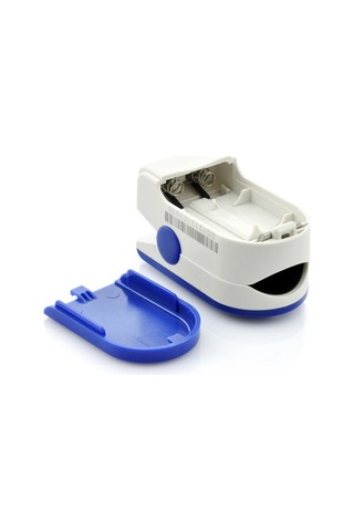 Sones Hassas Parmak Nabız Oksimetresi Kan Oksijen Monitörü Mavi