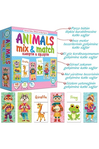 Circle Toys Animals Mix&Match