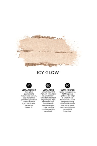 Ultra Colour Pudra Aydınlatıcı Icy Glow 0