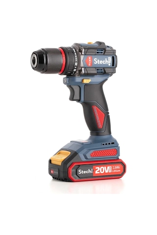 Stechend SX12 20V 2.0AH Çift Akülü Akülü Vidalama Makinesi